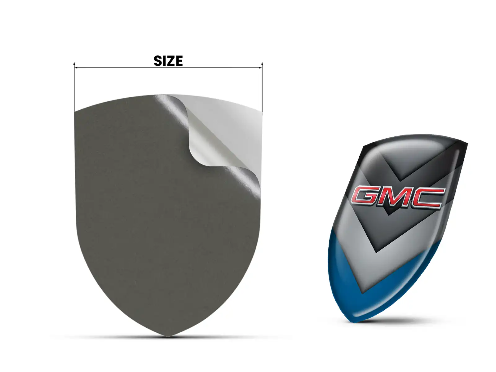GMC Heckscheiben Aufkleber Max Pro Haltbar Stilvoll